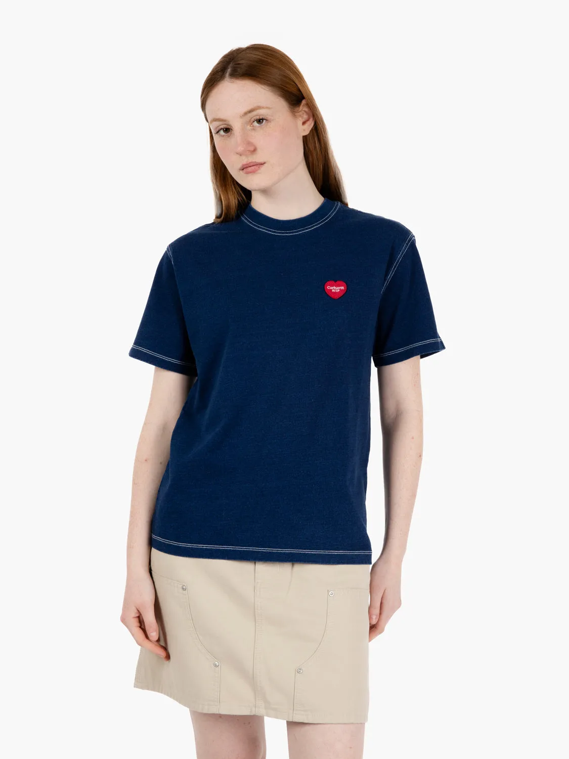 W S/S Ingo T-Shirt Dark Blue