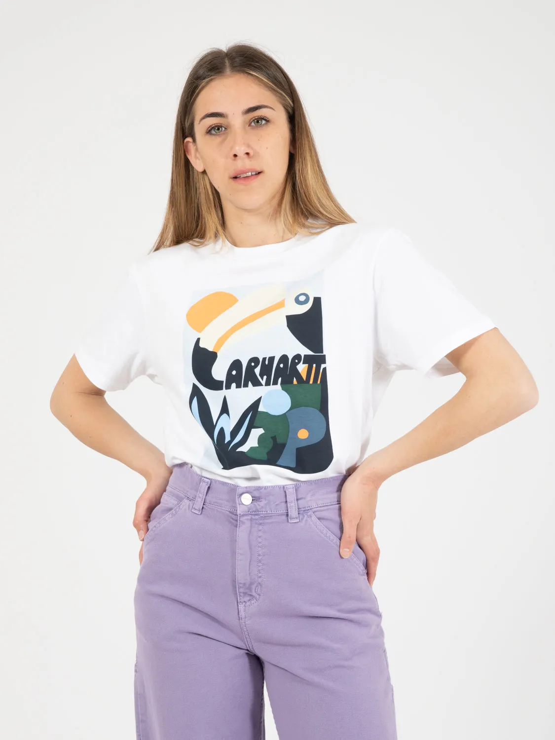 W' S/S Tamas T-Shirt white