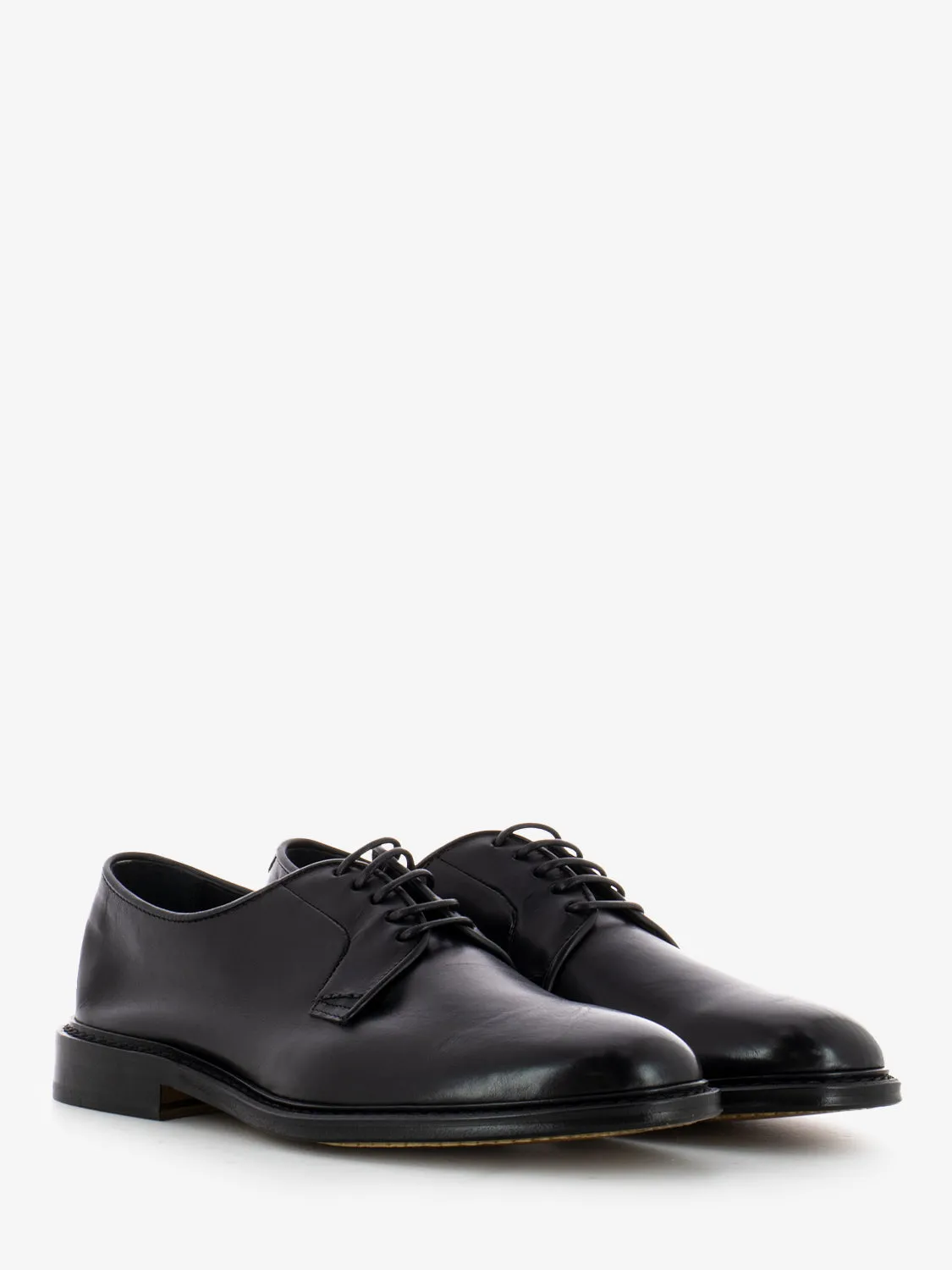 Scarpa derby elegante in pelle nero