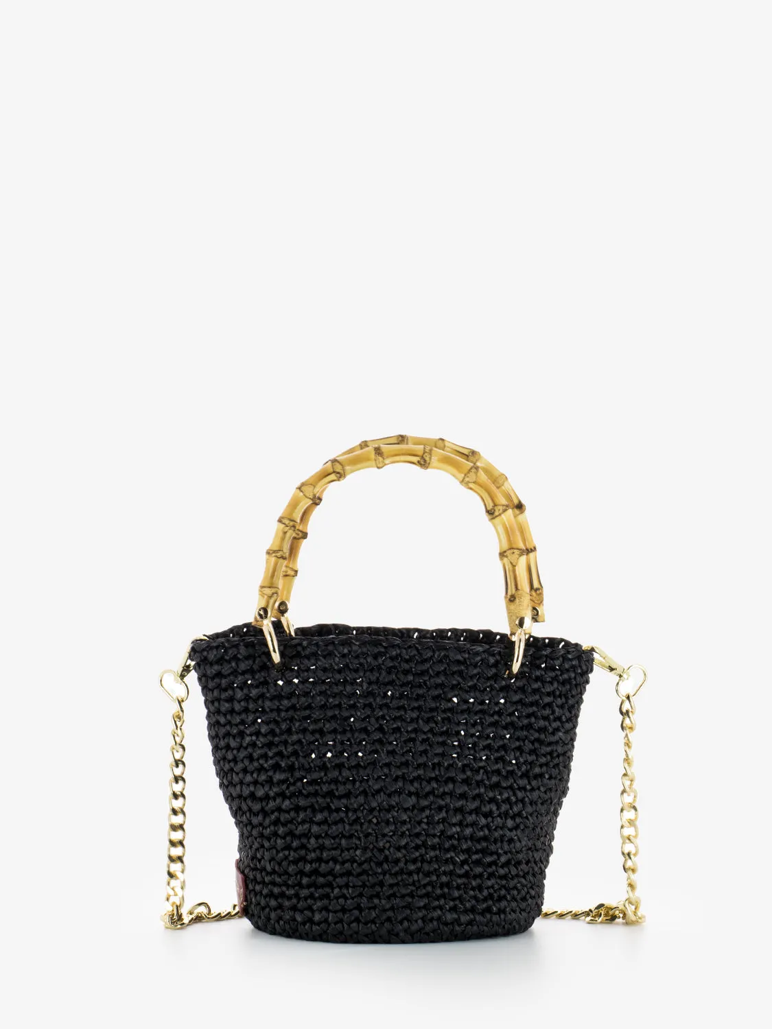 Borsa a mano Minnie nera