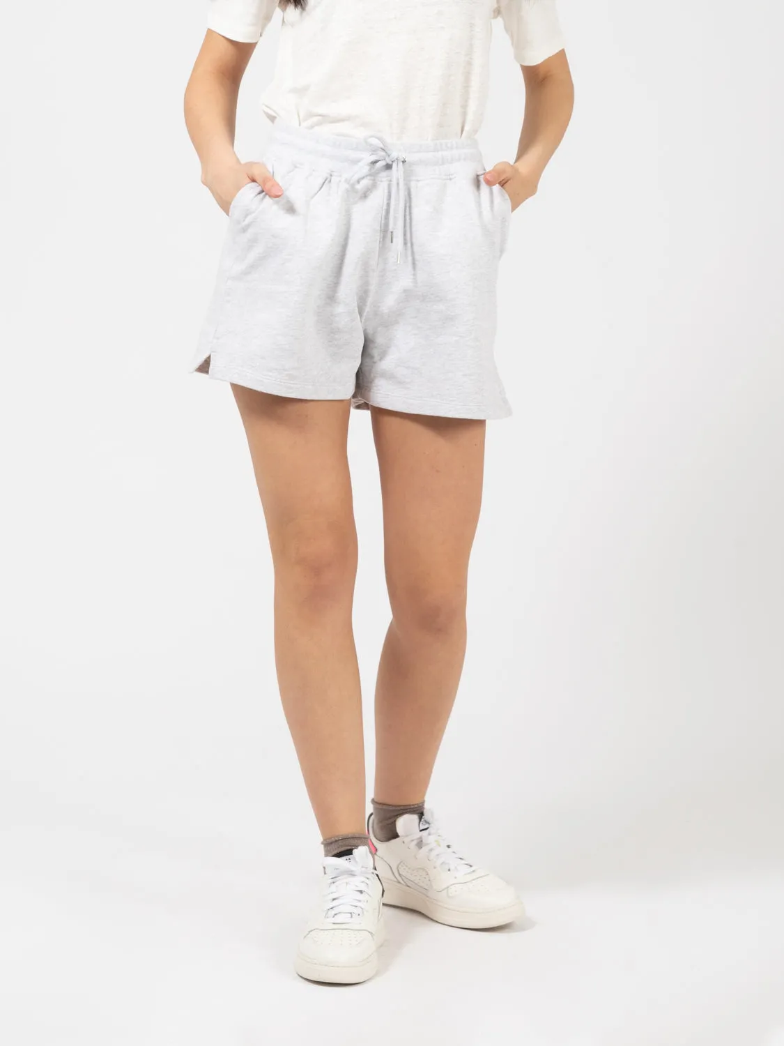 Classic Organic sweatshorts snow melange