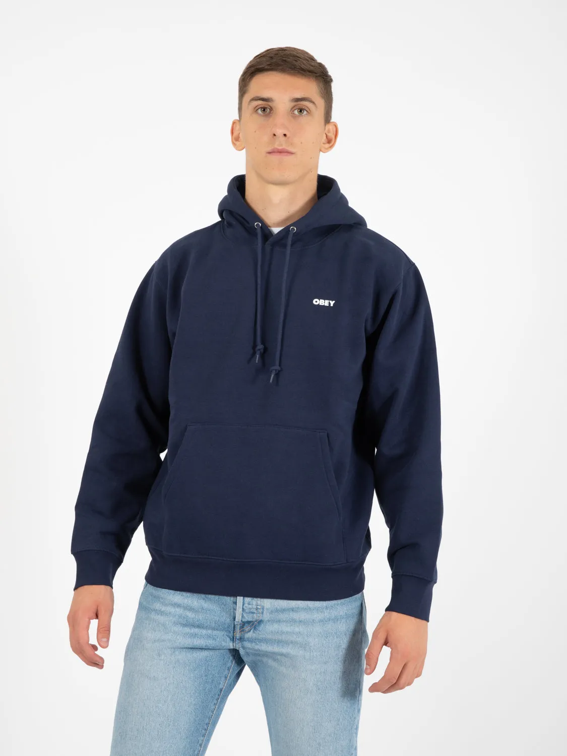 Felpa Bold Hood Fleece academy navy