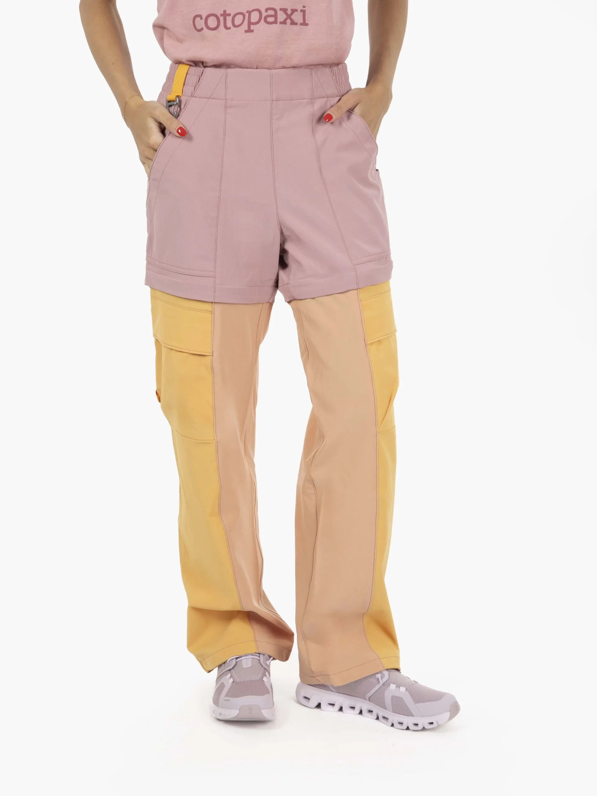 Losdos Zip-Off Pant Rose / Apricot