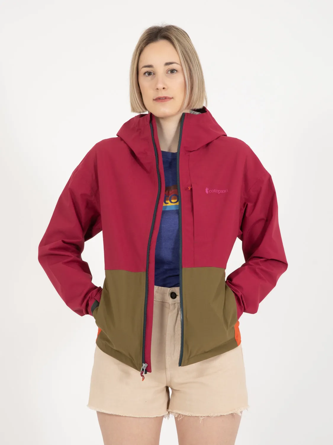 Rain Jacket Cielo raspberry