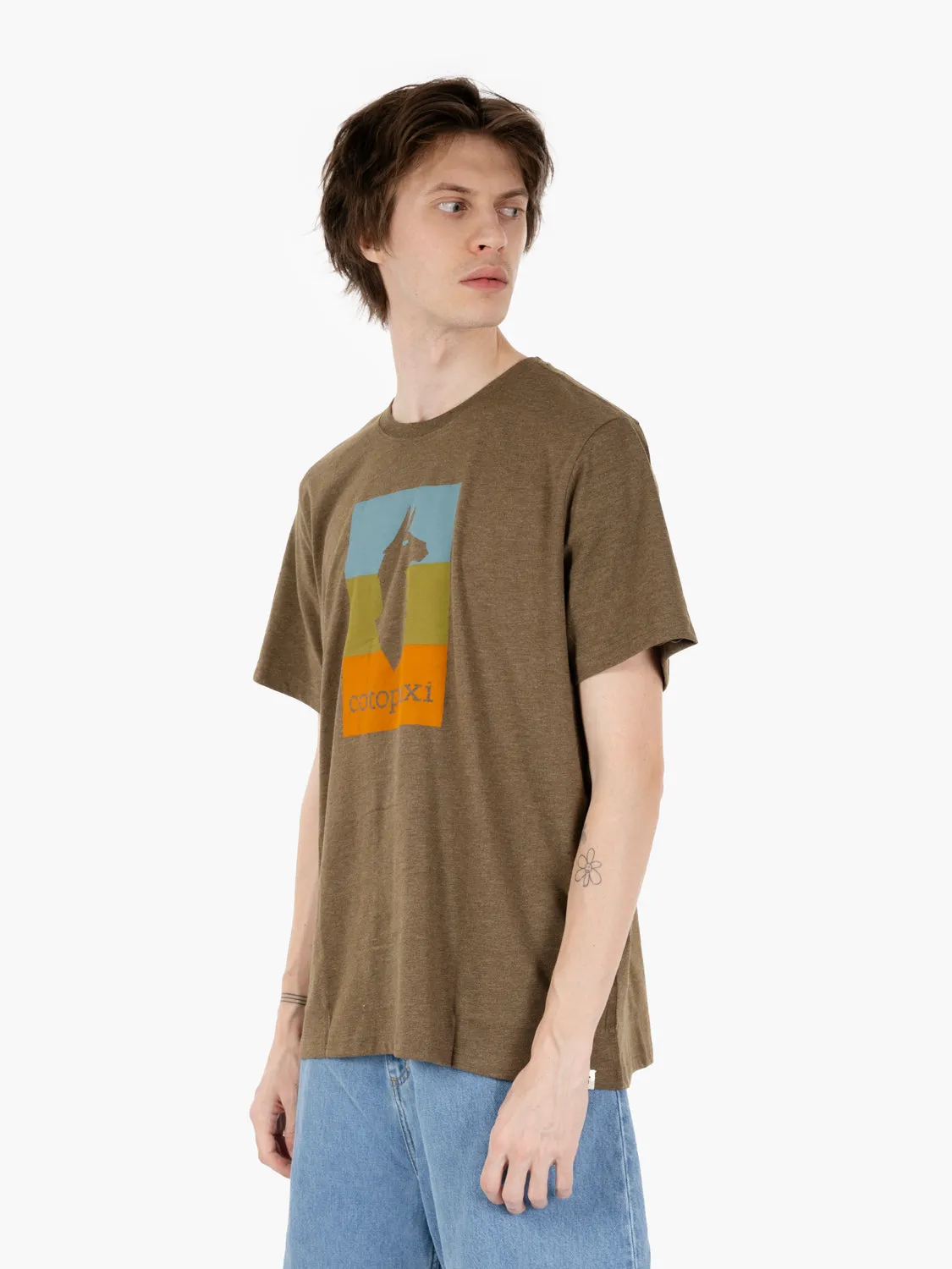 T-shirt llama block live oak