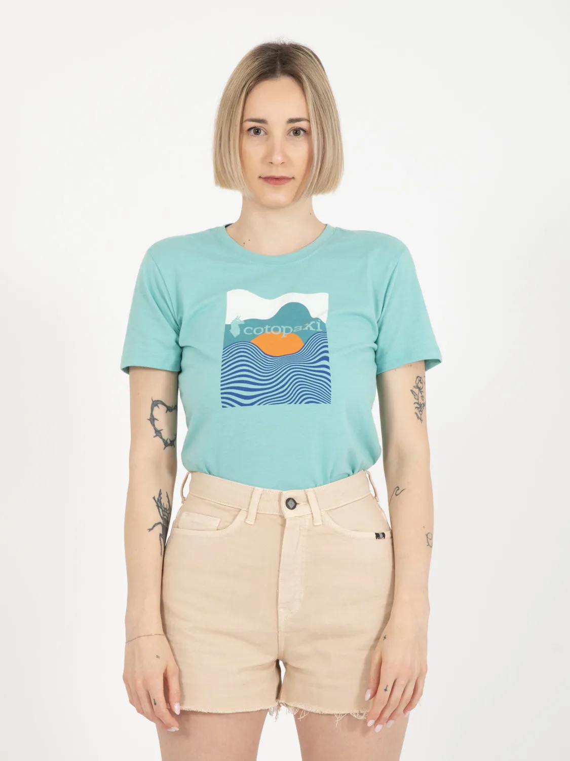 T-shirt Vibe Organic sea glass