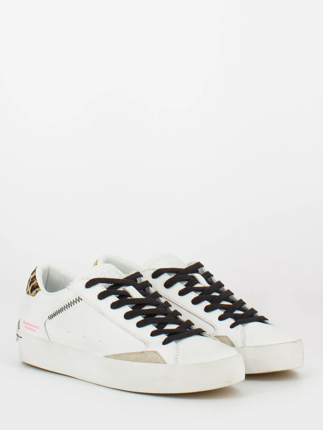 Distressed animalier hot pink