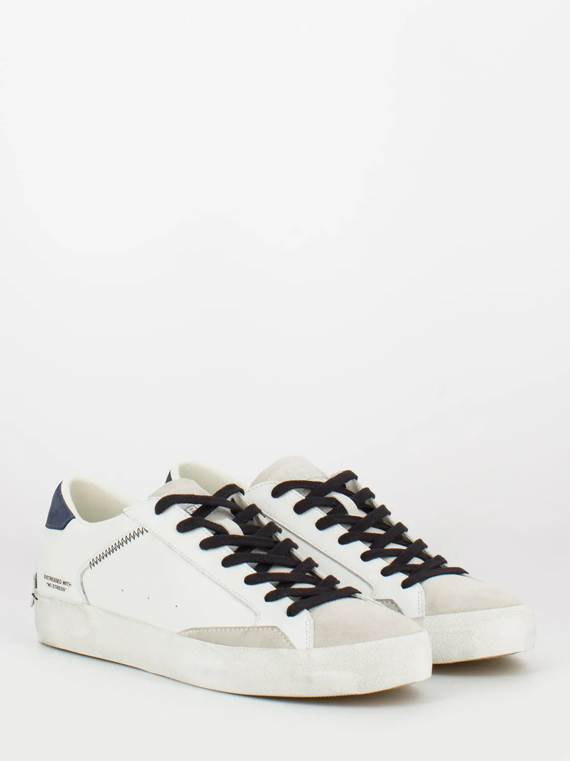 Distressed city blue