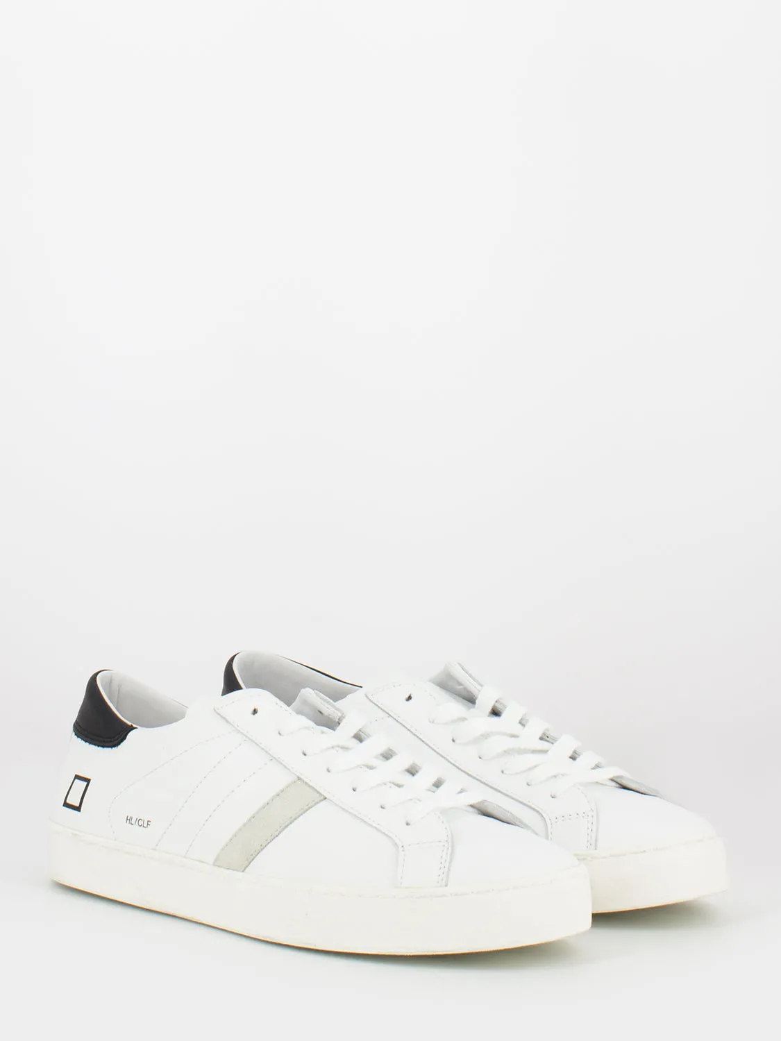 Hill low calf white / black