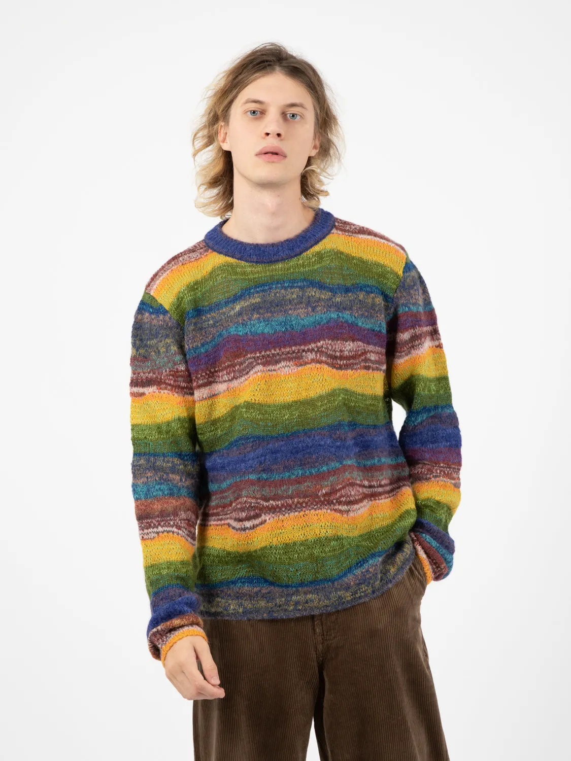 Carli Crewneck Sweater dark multicolor