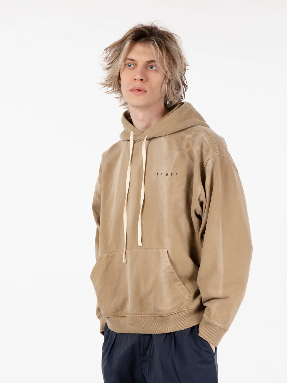 Felpa con cappuccio mud