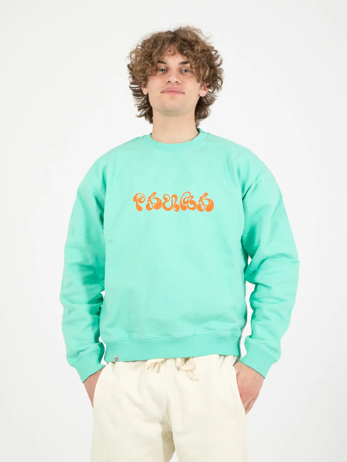 Felpa Girocollo Menas mint