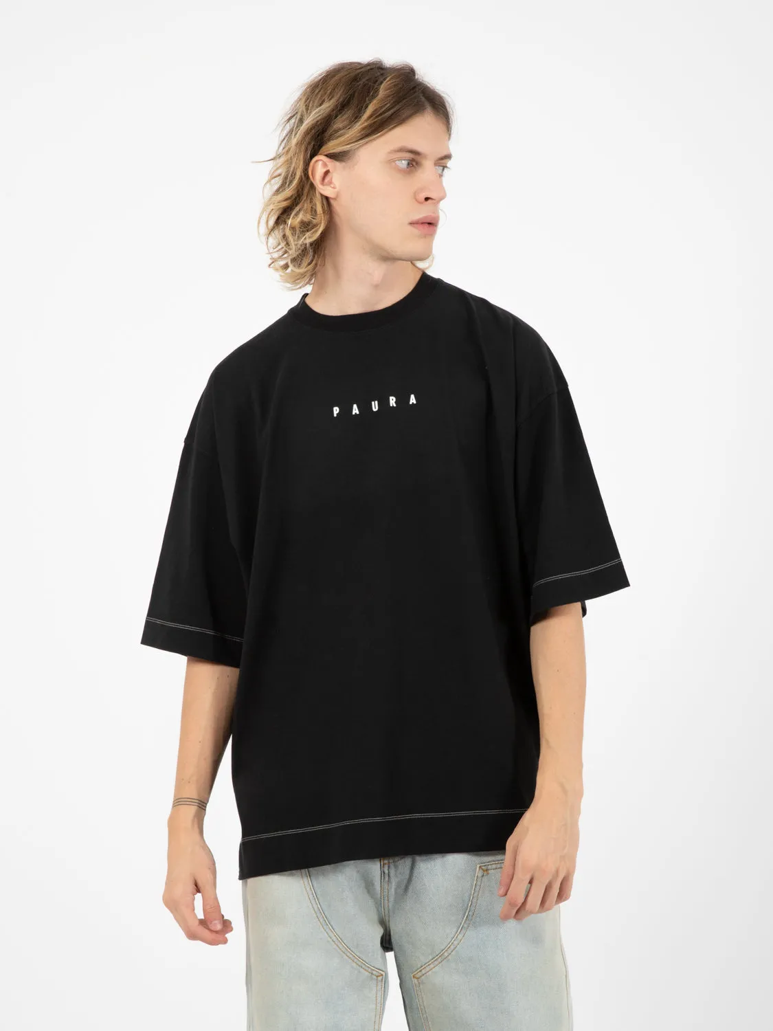 Said Oversized Tee Paura Basic black