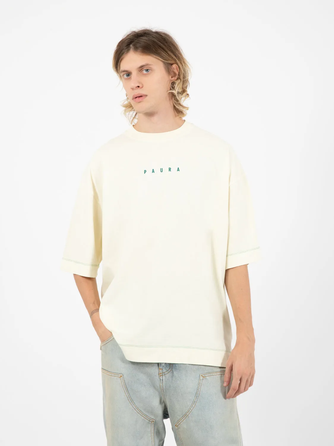 Said Oversized Tee Paura Basic ivory