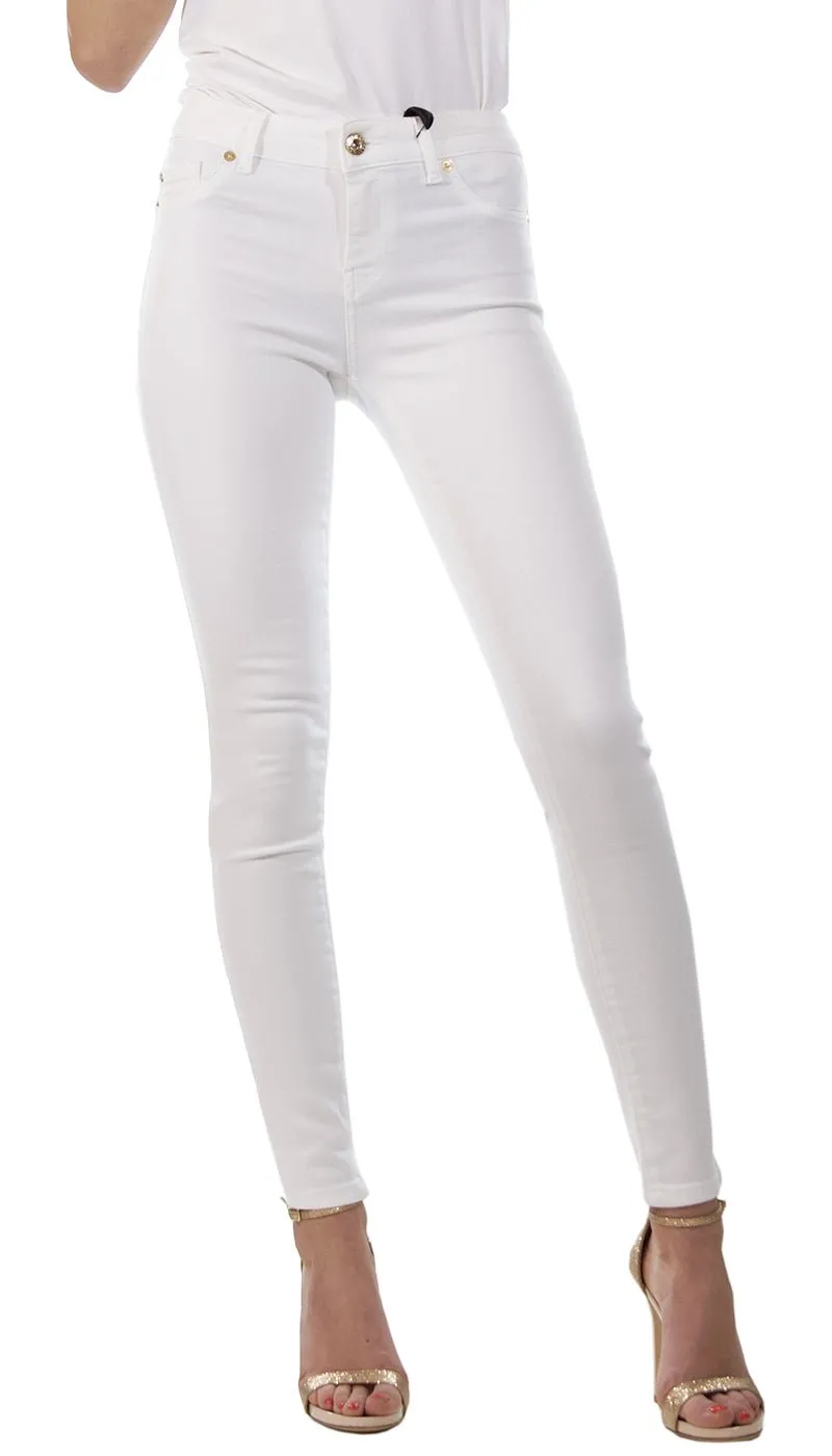 Denny Rose Jeans Jeans bianco con fondo a sigaretta. 111ND25006_2124
