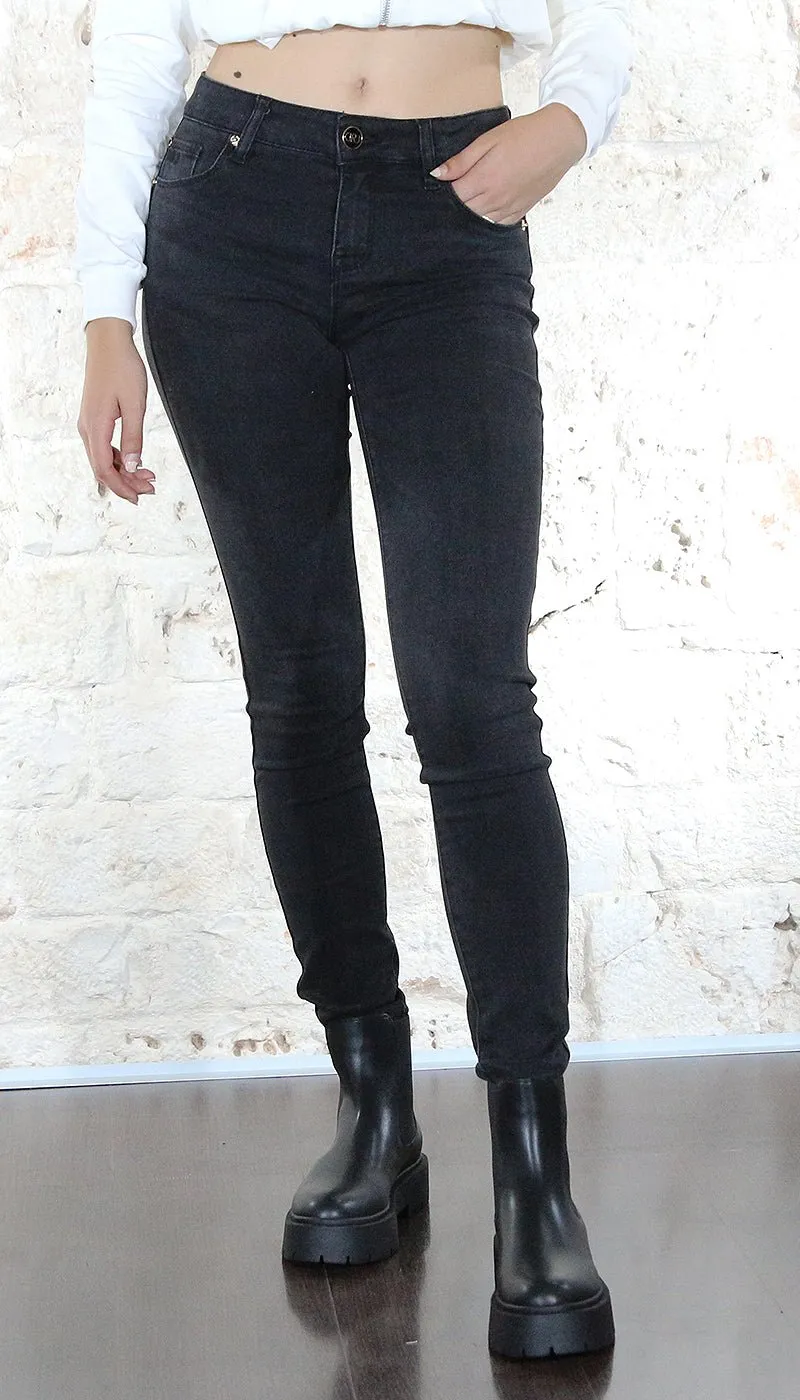 Denny Rose Jeans Jeans nero skinny