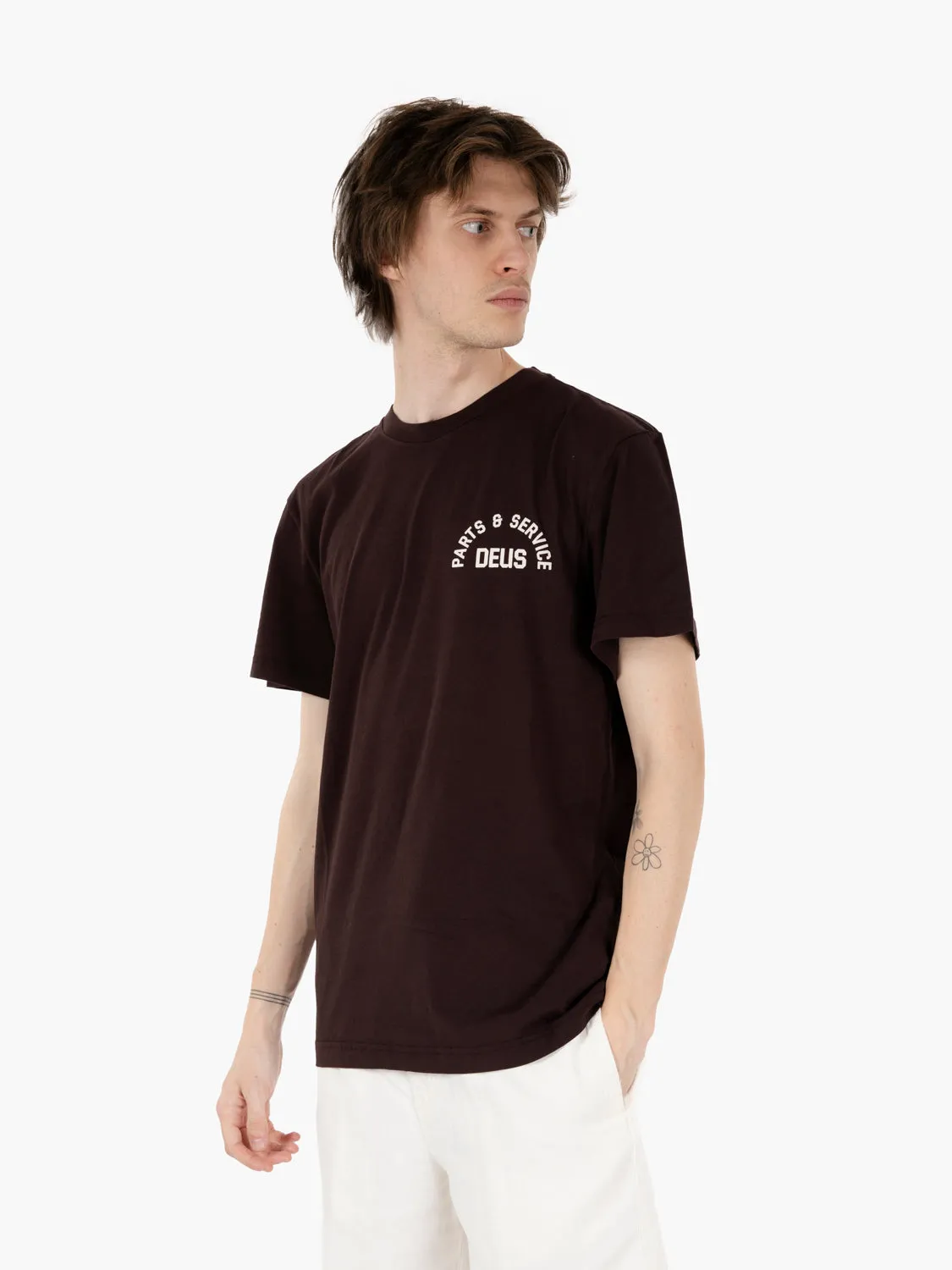 Troop tee choc plum