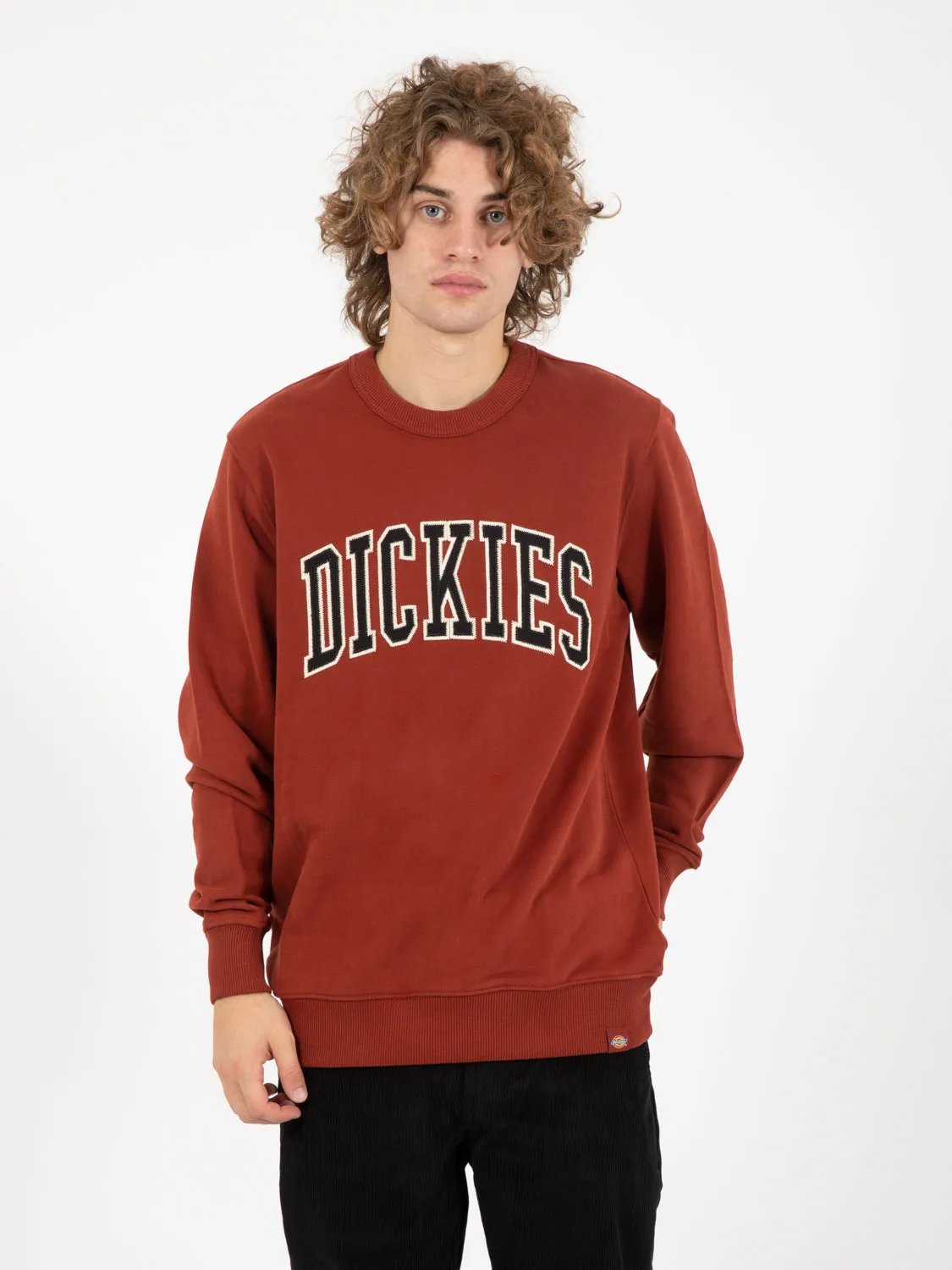 Felpa Aitkin grey / fired brick