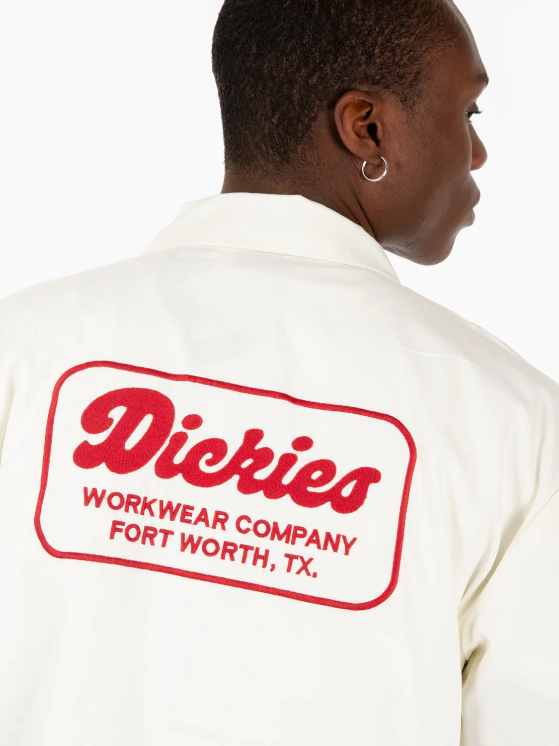 Lewistow longsleeves shirt egret