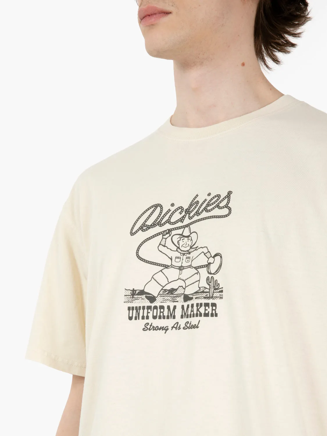 T-shirt Rope center logo whitecap gray