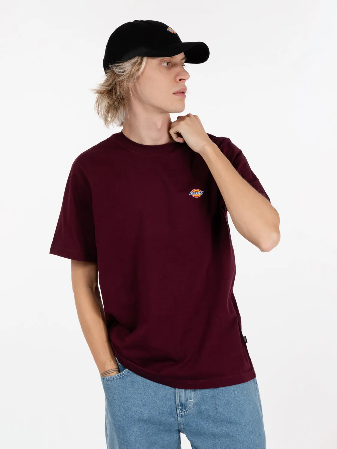 T-shirt SS Mapleton maroon