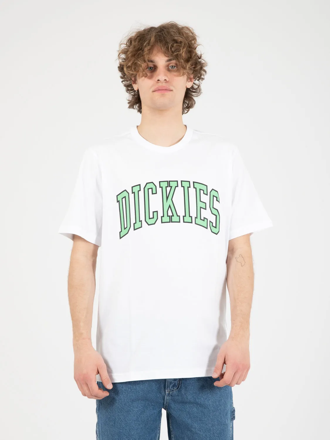 T-shirts Aitkin white / apple white