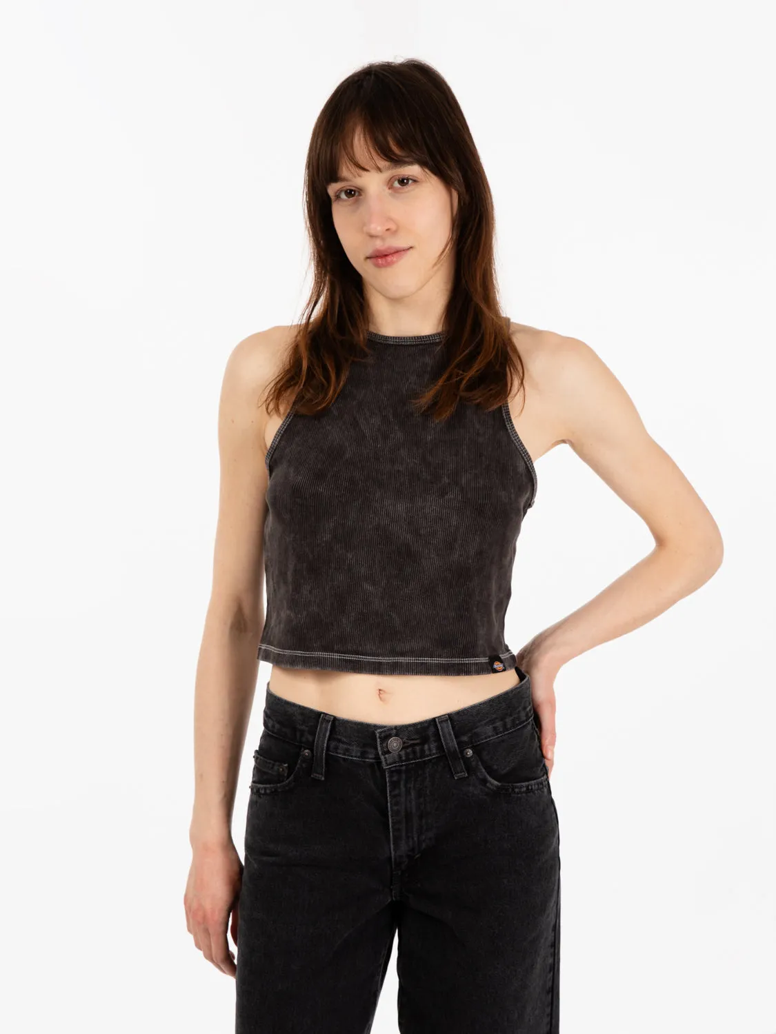 Top Newington acid wash black