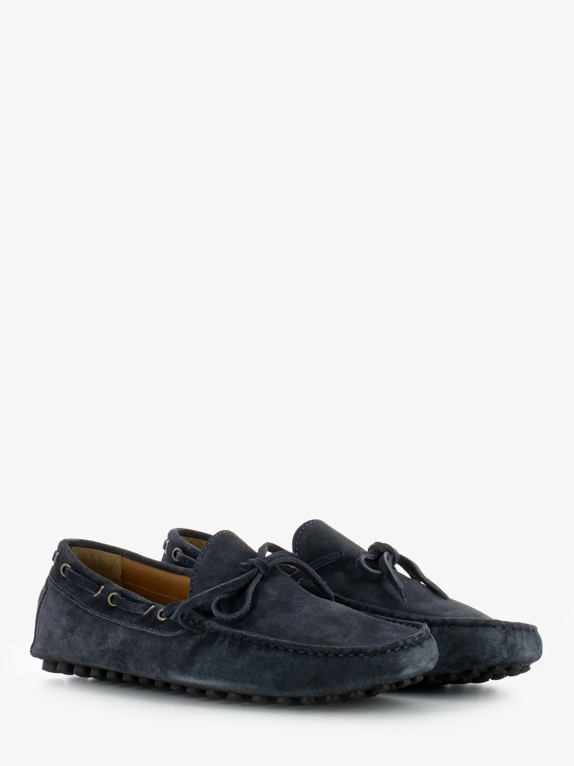 Mocassini in camoscio notte