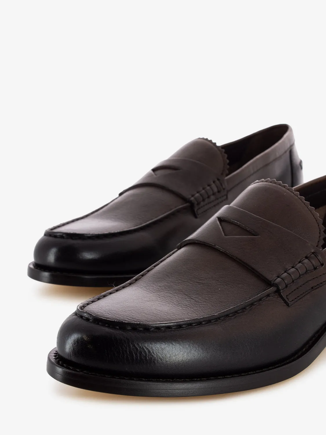 Mocassini penny Loafer grant caffè