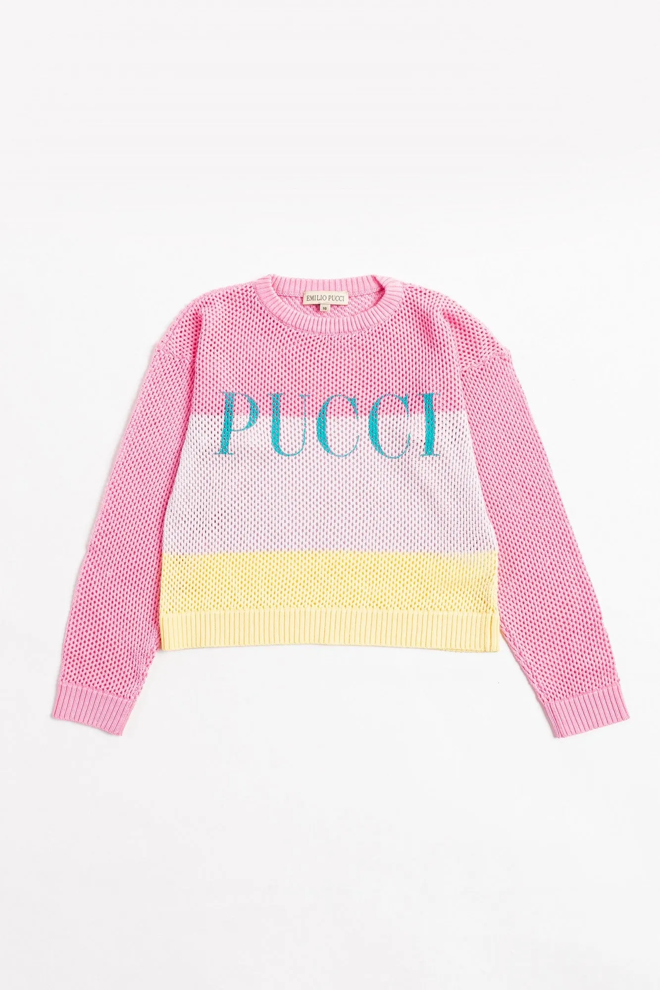 MAGLIA TRAFORATA CON STAMPA LOGO