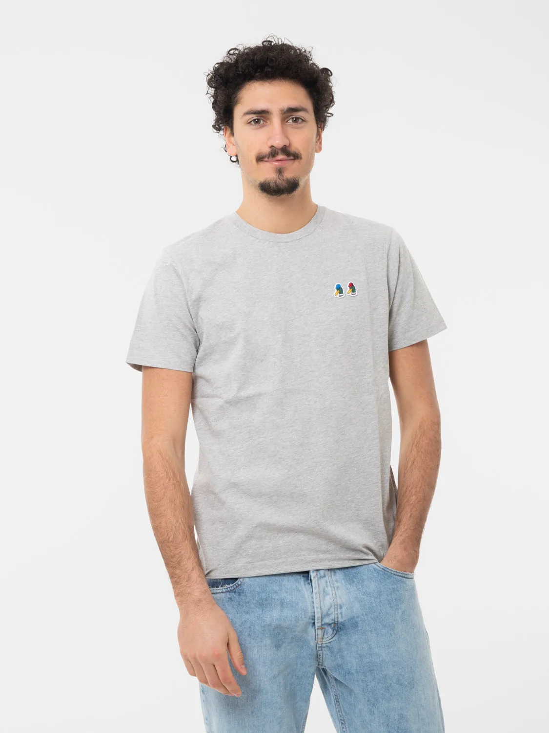 T-Shirt Special Duck grey melange