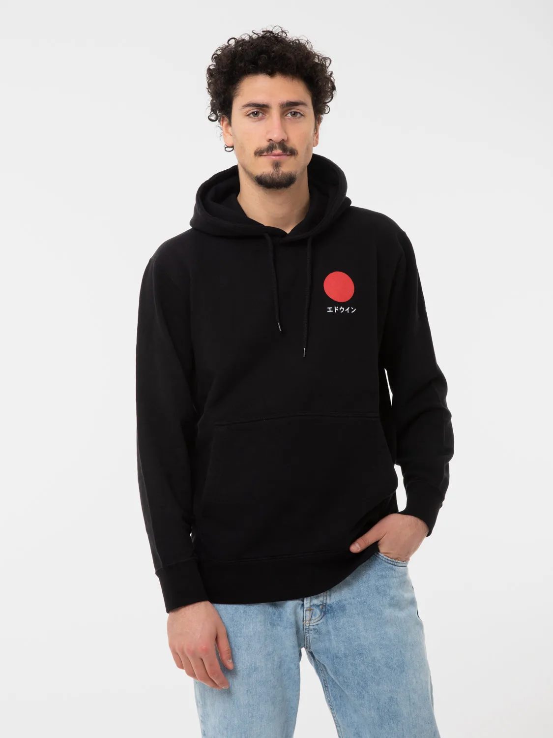 Felpa Japanese Sun Hoodie Sweat black