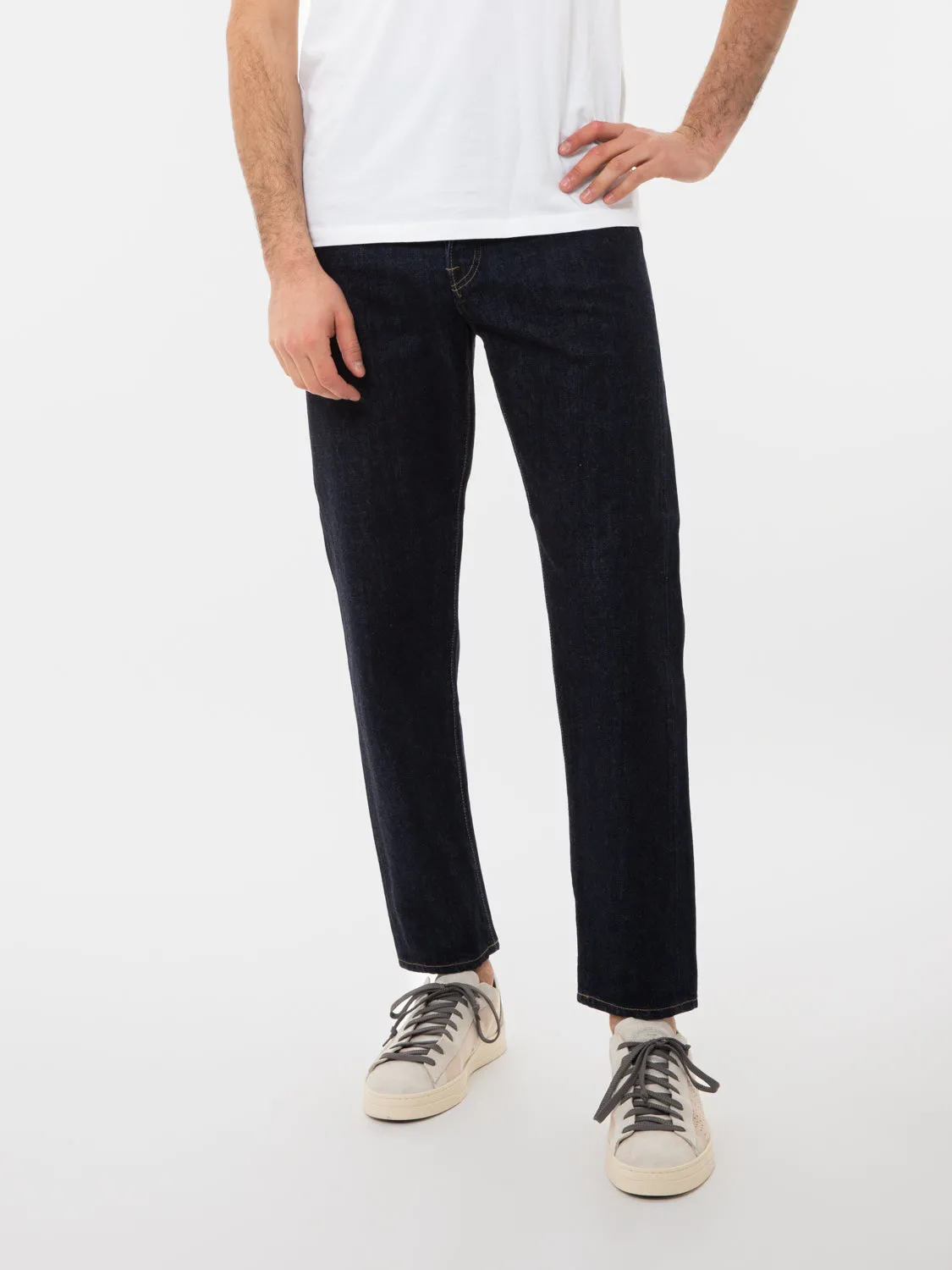 Jeans Loose Tapered blue rinsed