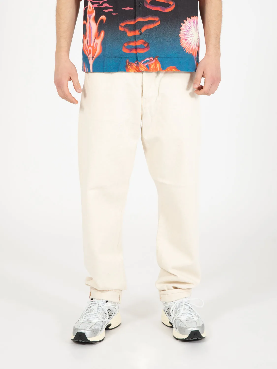 Jeans loose tapered rinsed