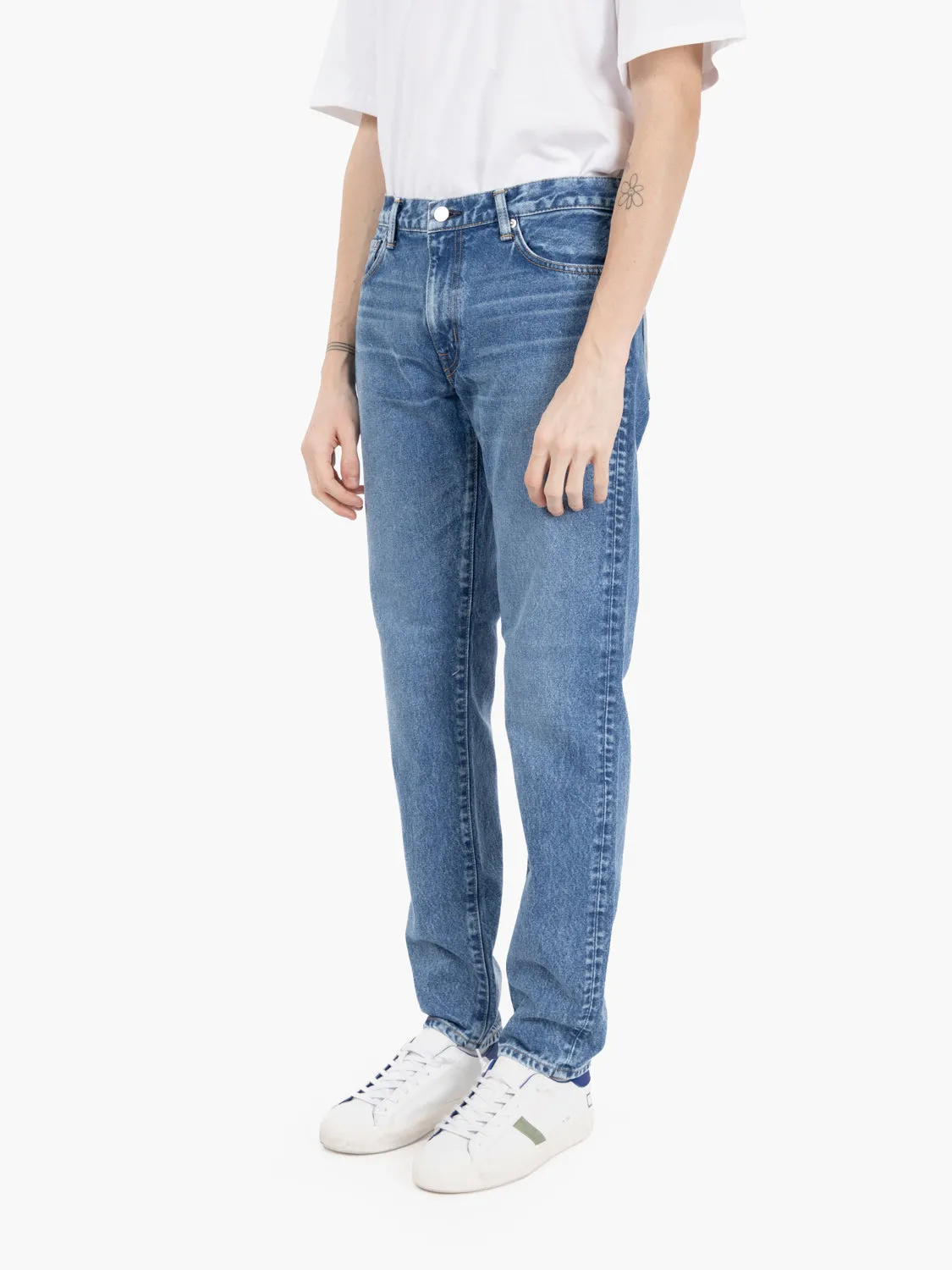 Jeans regular tapered japan mid light used