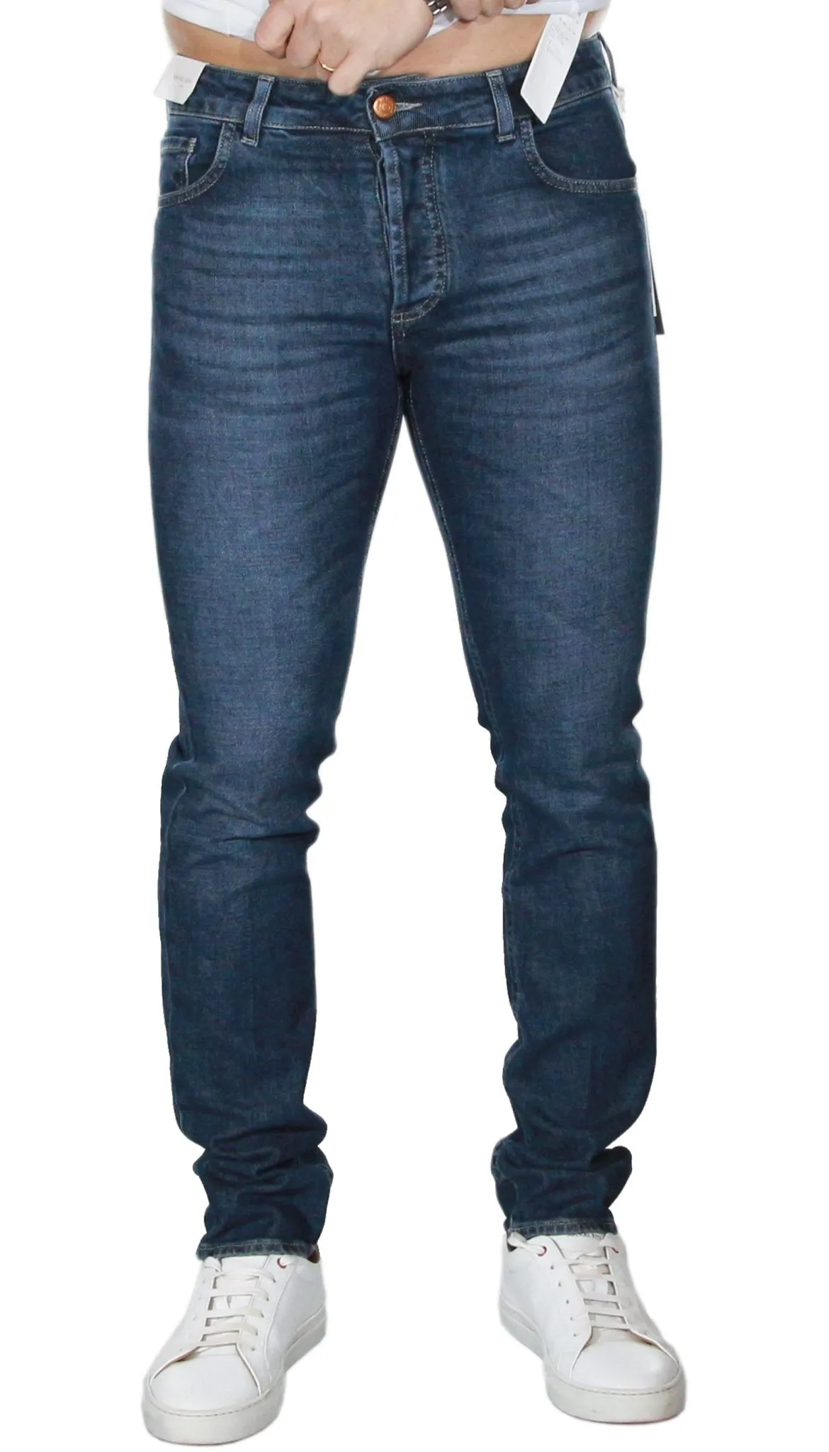 Entre Amis Jeans 5 tasche in denim