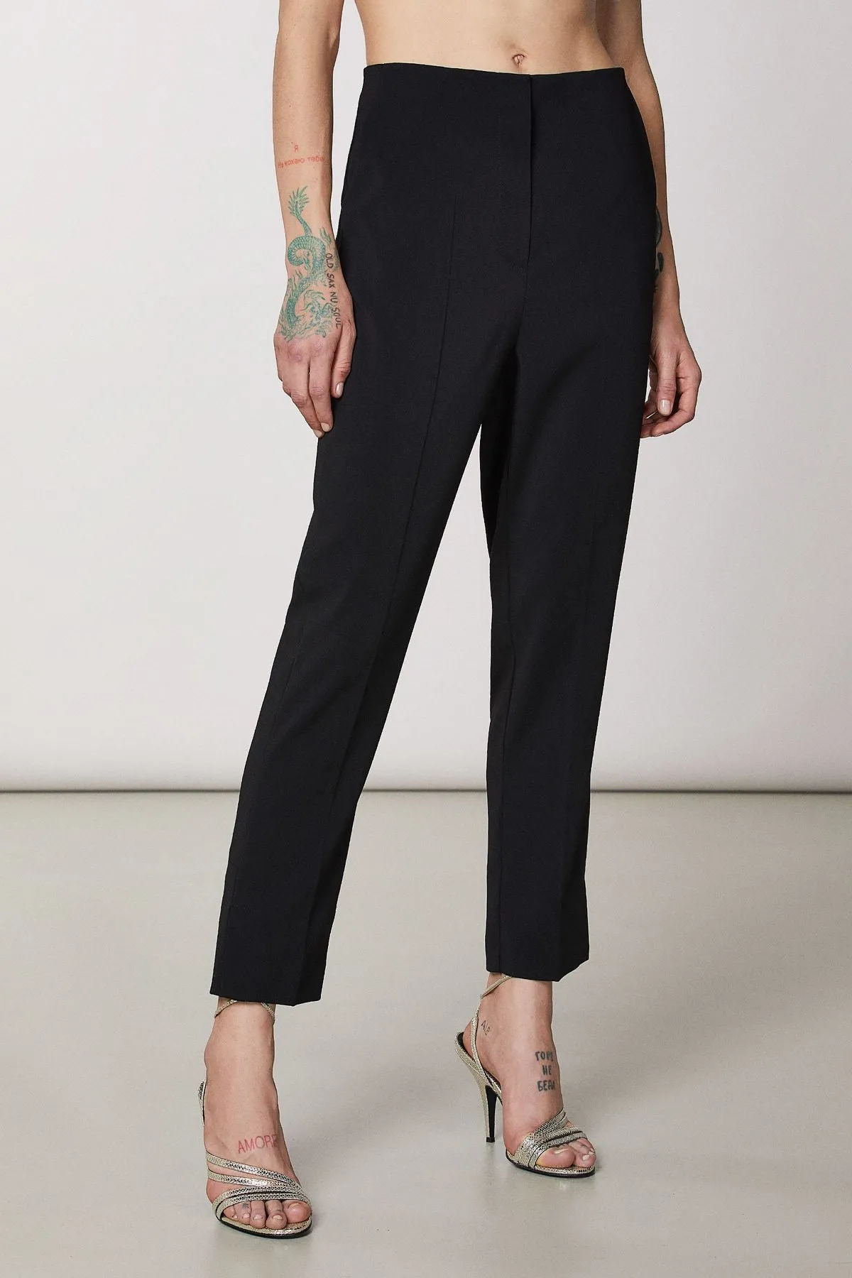 Patrizia Pepe Pantalone a sigaretta in crepe