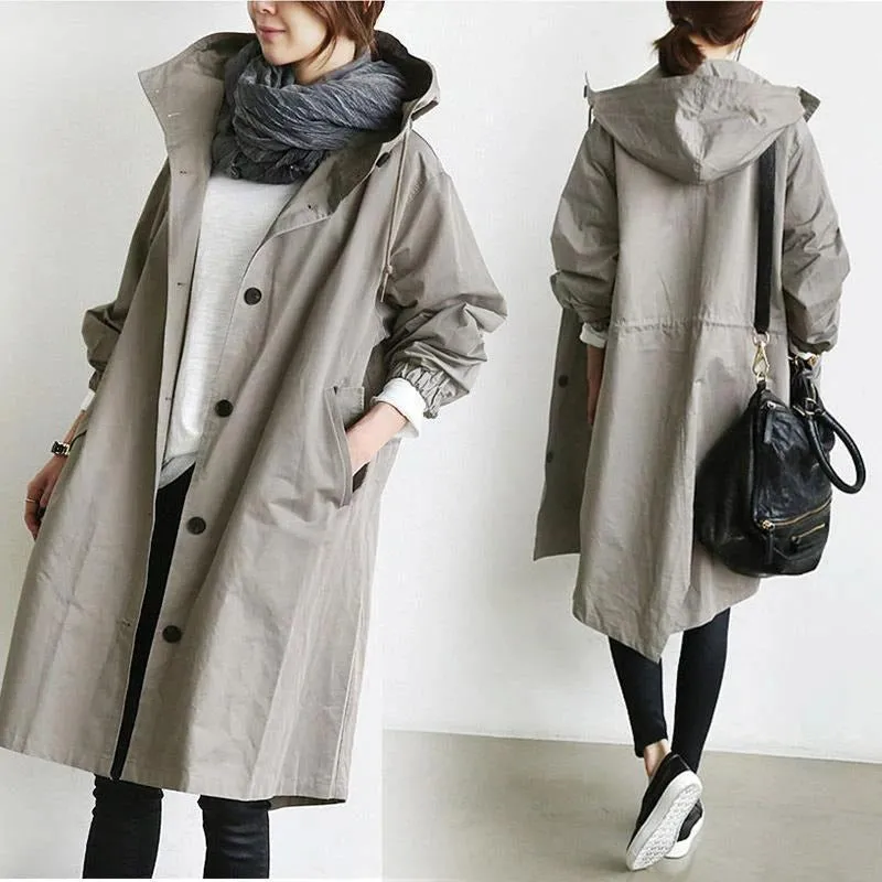 Maren – Trenchcoat Donna Leggero Impermeabile