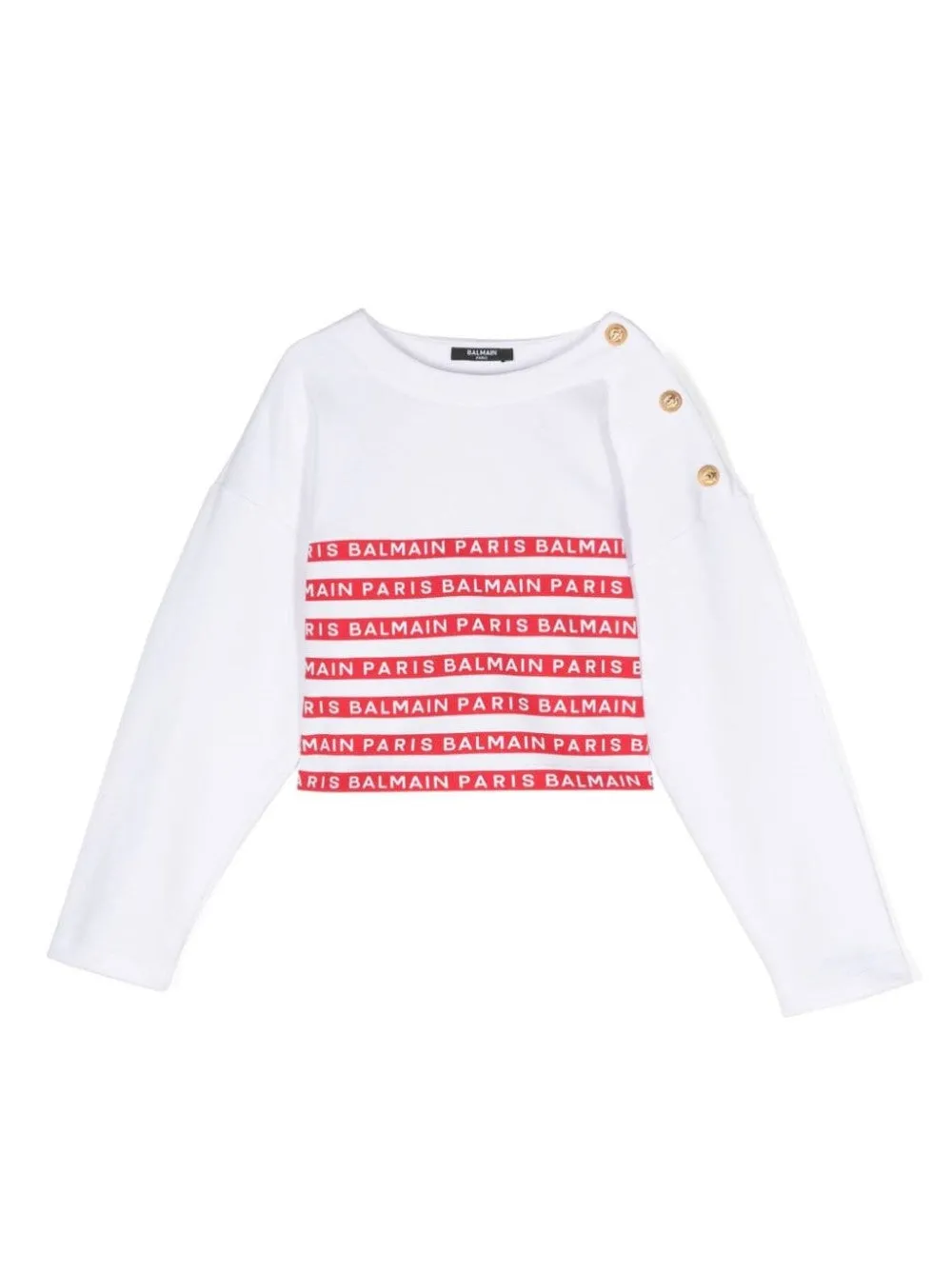 FELPA CON LOGO ALL-OVER