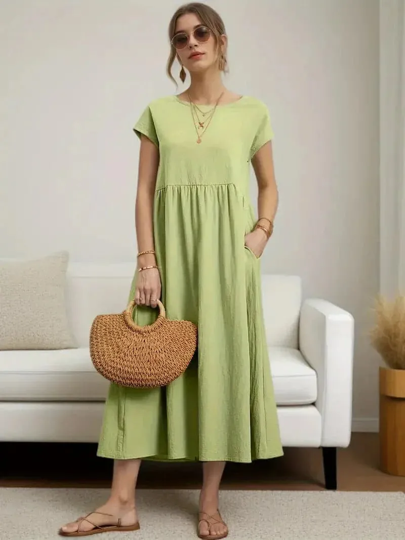 Hermi - Elegante Abito, Taglio Moderno, Bello