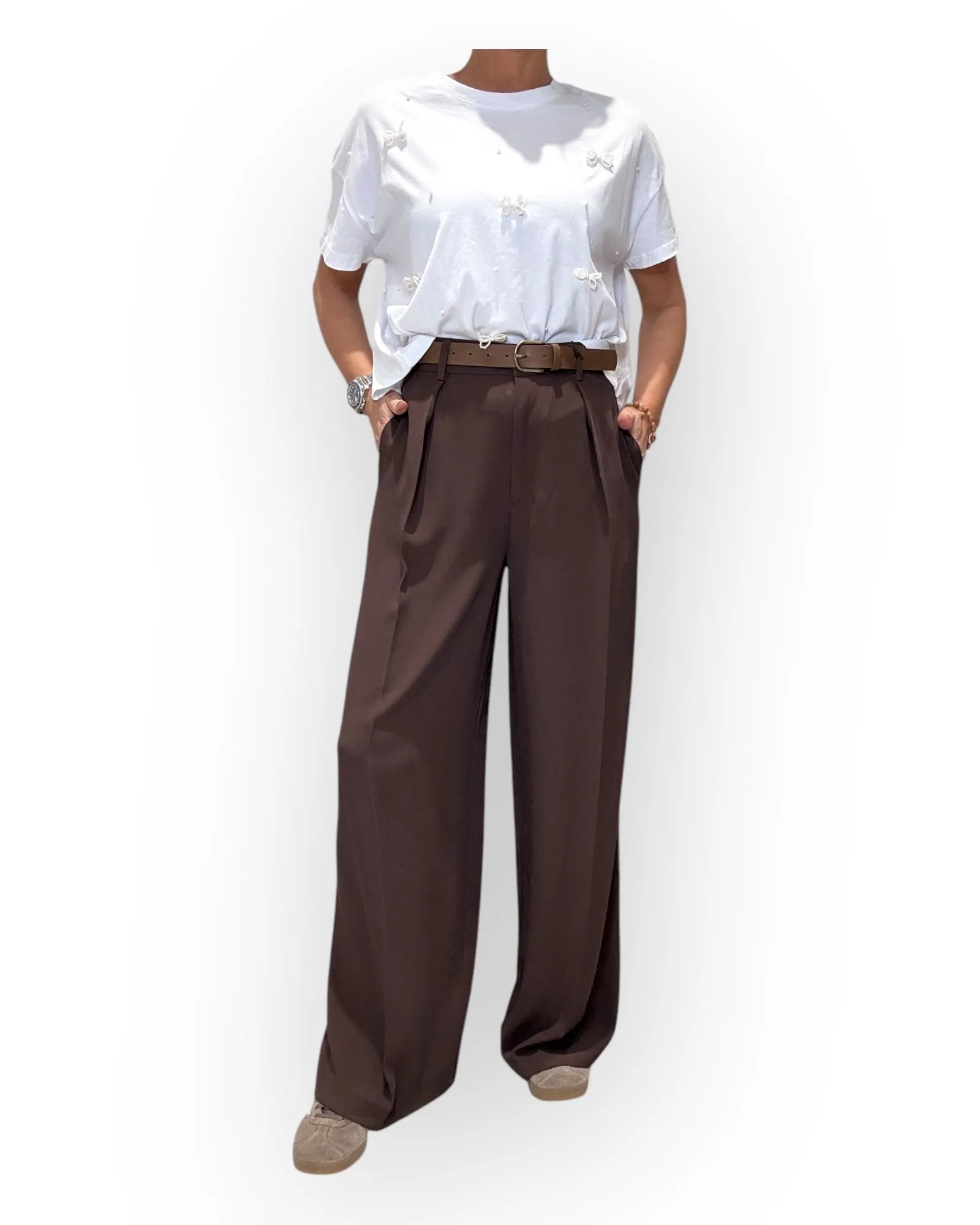 PE25-4055CAMP - PANTALONE - Tensione in