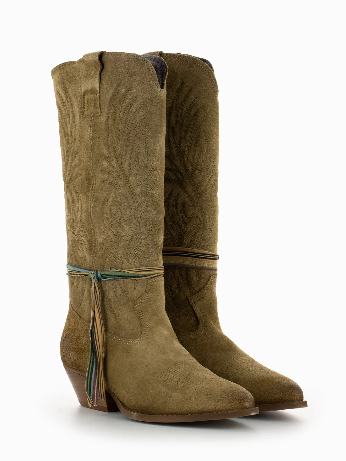 Stivale Texano Selma serraje moma