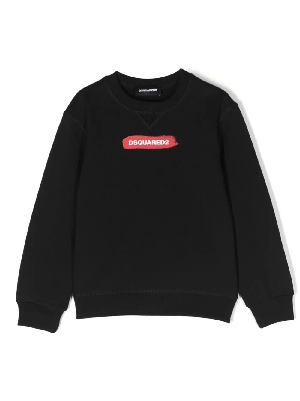 FELPA CON DETTAGLIO A CONTRASTO