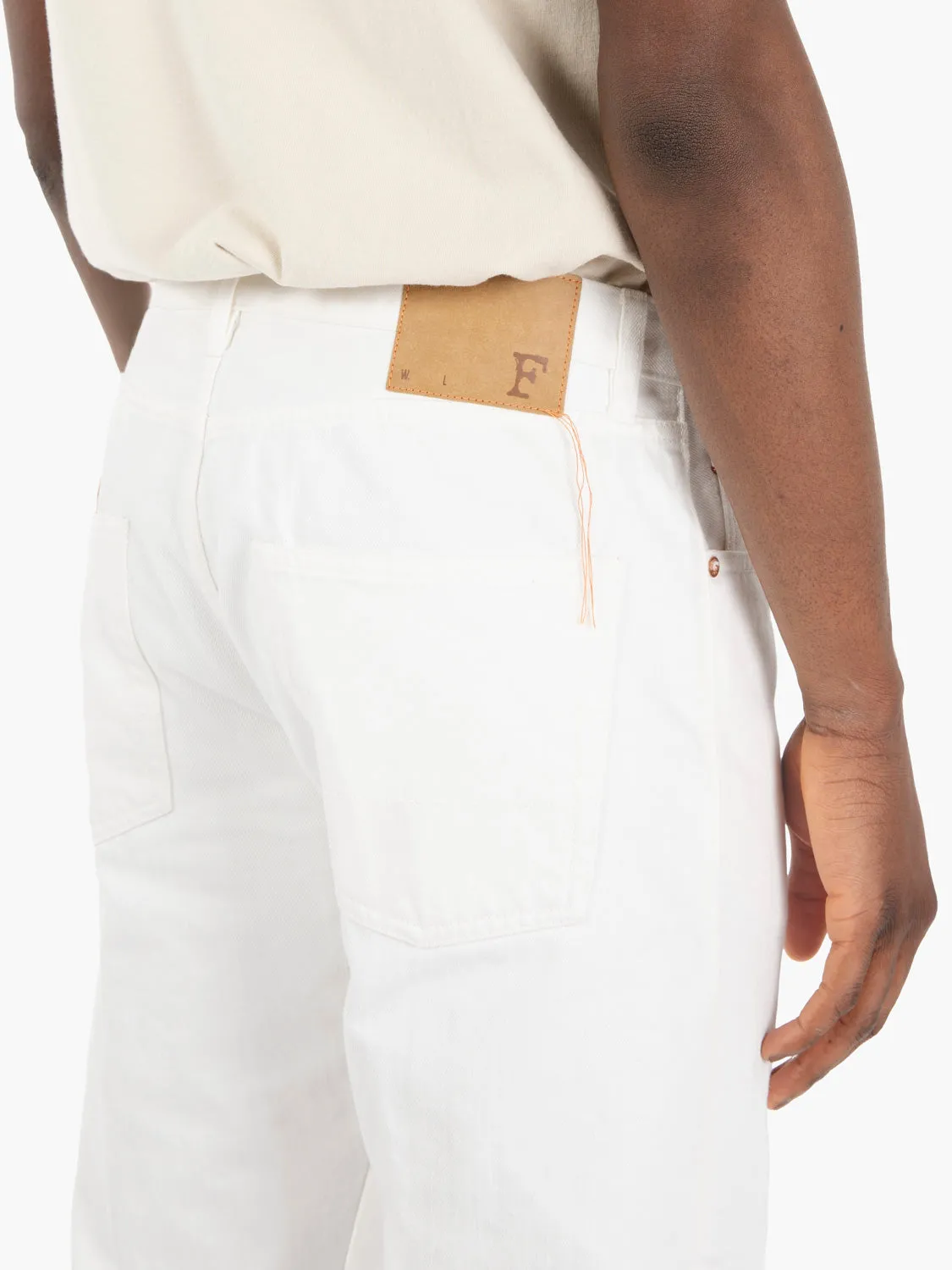 Denim pants 356JAKY white