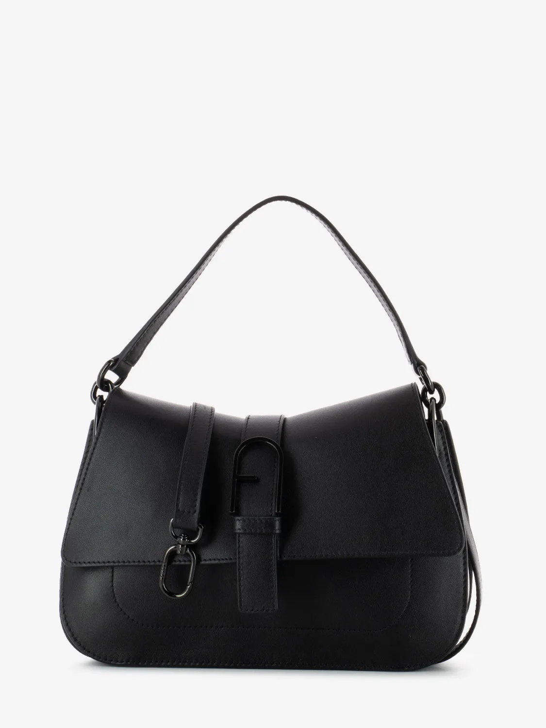 Borsa Flow M a mano nera