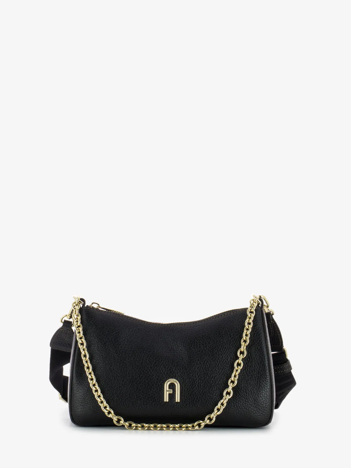 Borsa Primula mini double strap nero