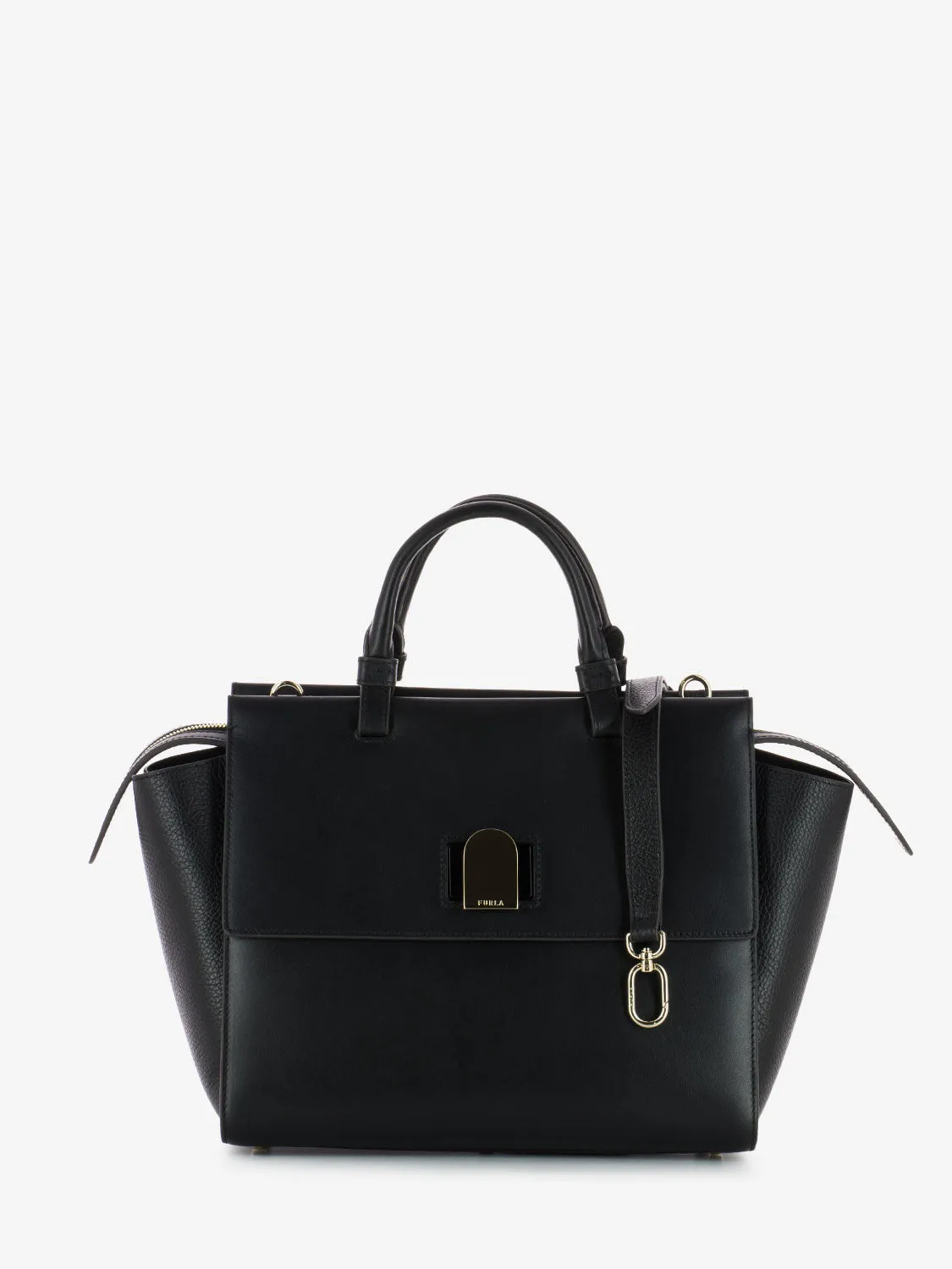 Shopper Emma M tote nero