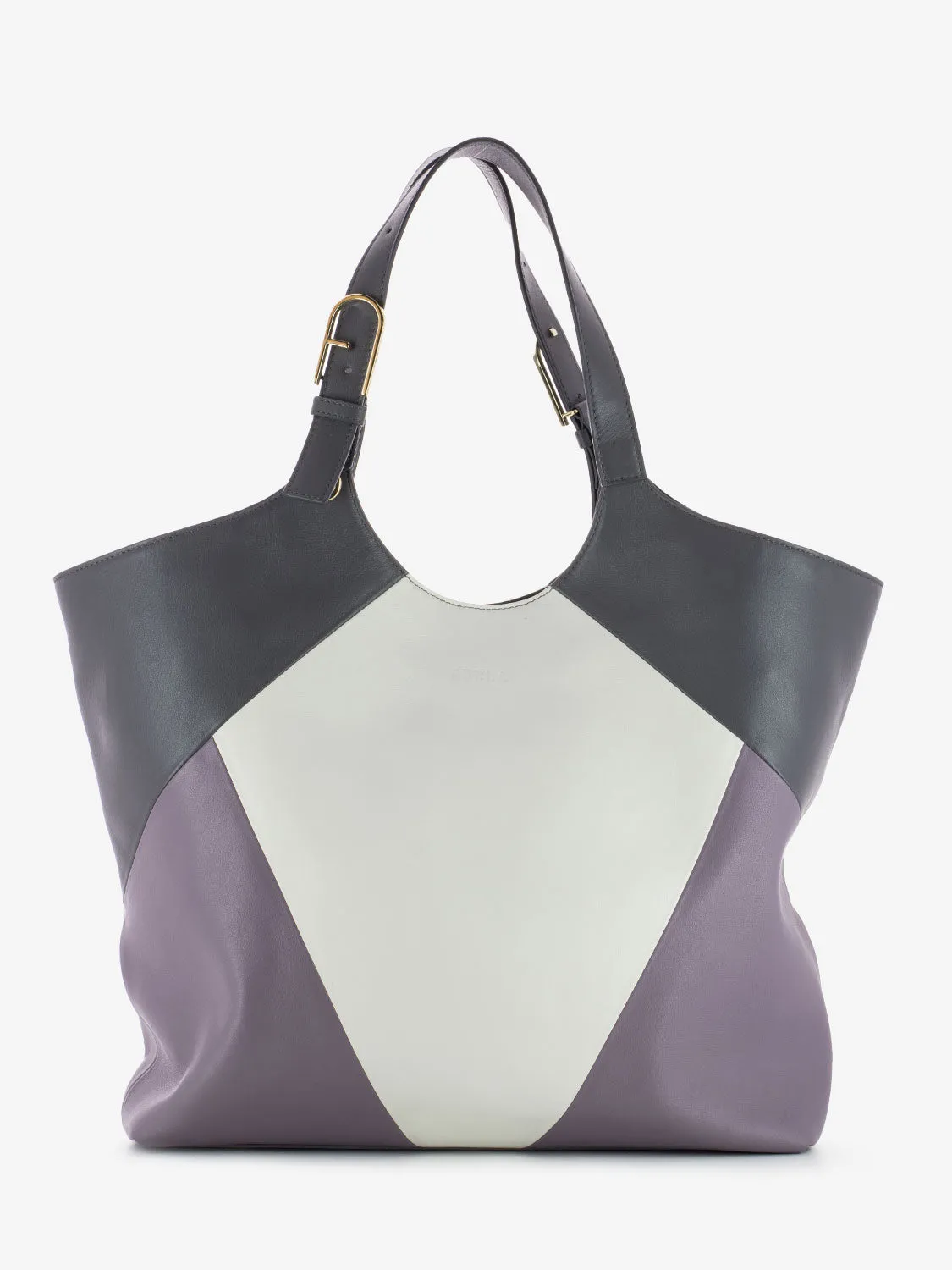 Tote bag Flow XL marshmallow / aura / nero