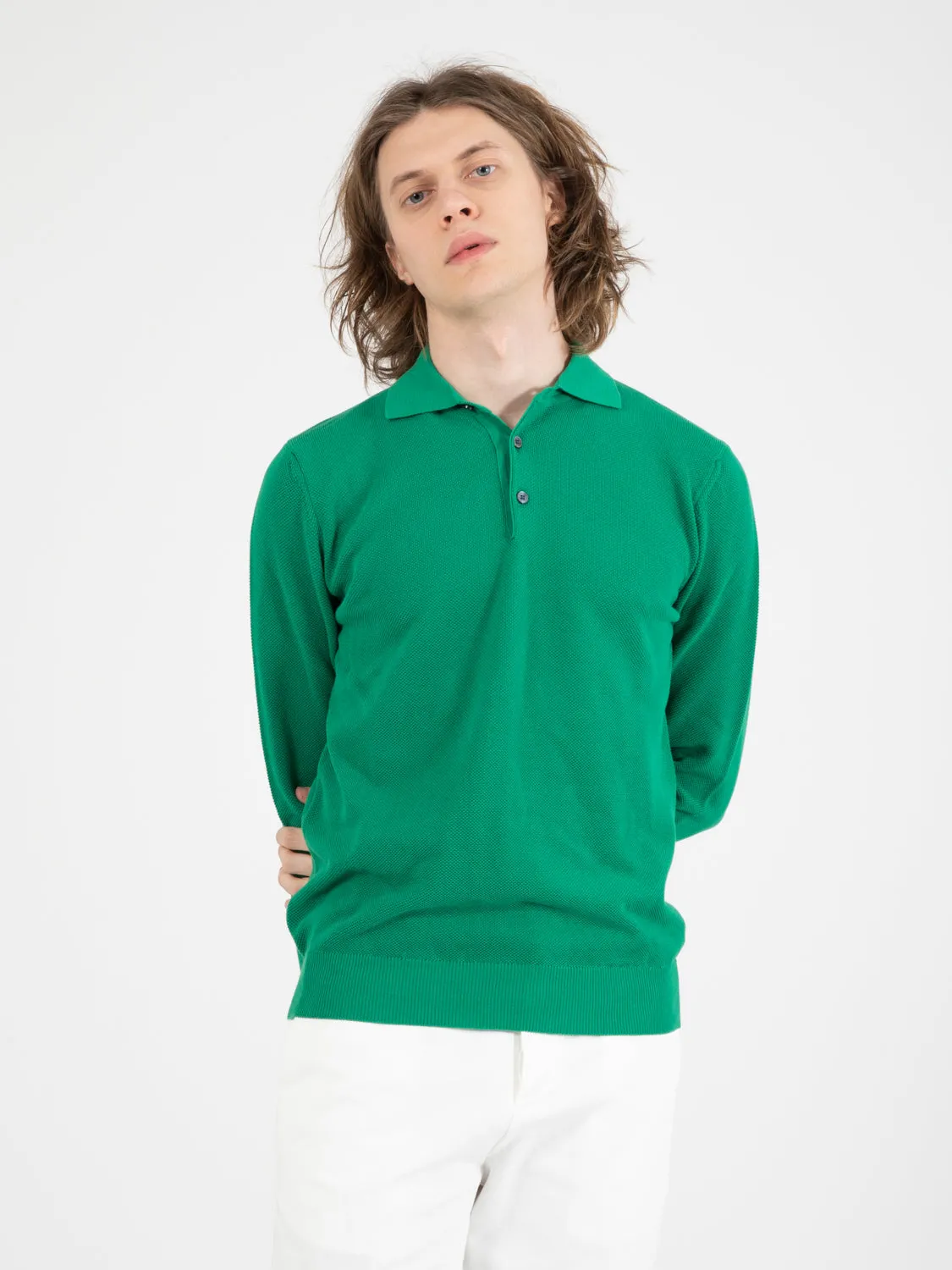 Polo Cooper verde prato