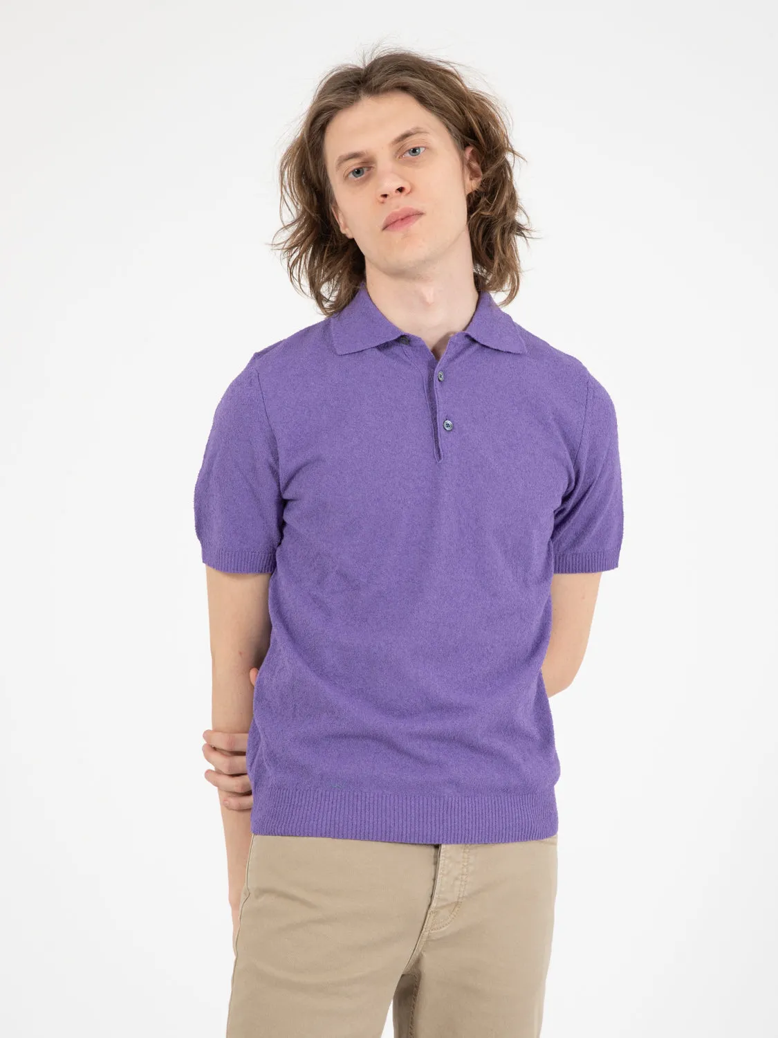 Polo James viola iris